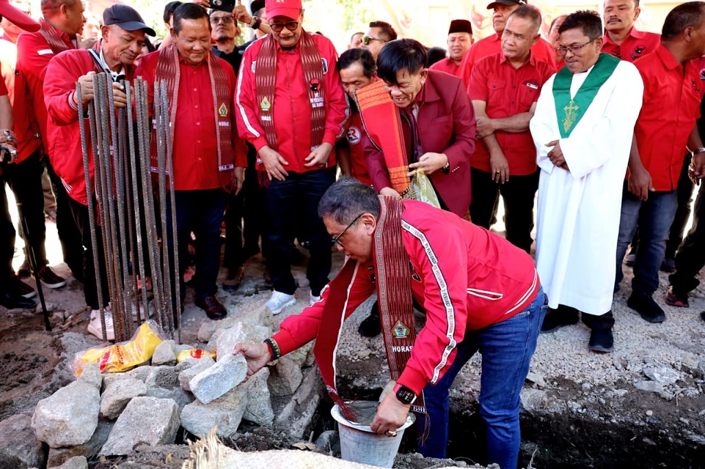PDIP Bangun Kantor di Samosir, Pesan Megawati: Jangan Sampai Megah tapi Berjarak dengan Rakyat