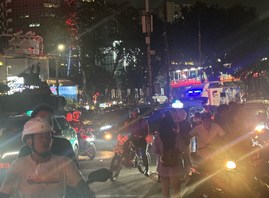 Pesta Rakyat-Karnaval HUT RI Selesai, Arus Lalin Sekitar Monas Macet