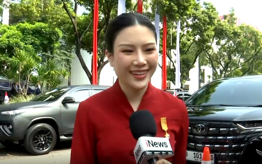 Angela Tanoesoedibjo Hadiri Upacara HUT ke-81 RI di Istana, Berharap Indonesia Semakin Kuat dan Bersatu