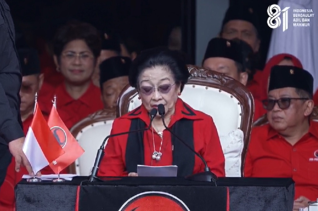 Megawati Pimpin Upacara HUT RI di Sekolah Partai PDIP, Ajak Doakan Korban Gempa NTT