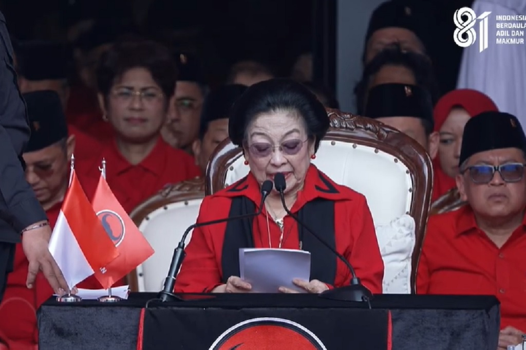 Upacara HUT ke-81 RI, Megawati Ungkit Bung Karno Pernah Ditahan Tanpa Proses Pengadilan