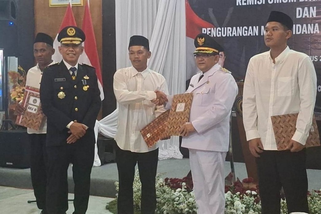 288 Napi Lapas Ambarawa Dapat Remisi Kemerdekaan, 8 Orang Langsung Bebas