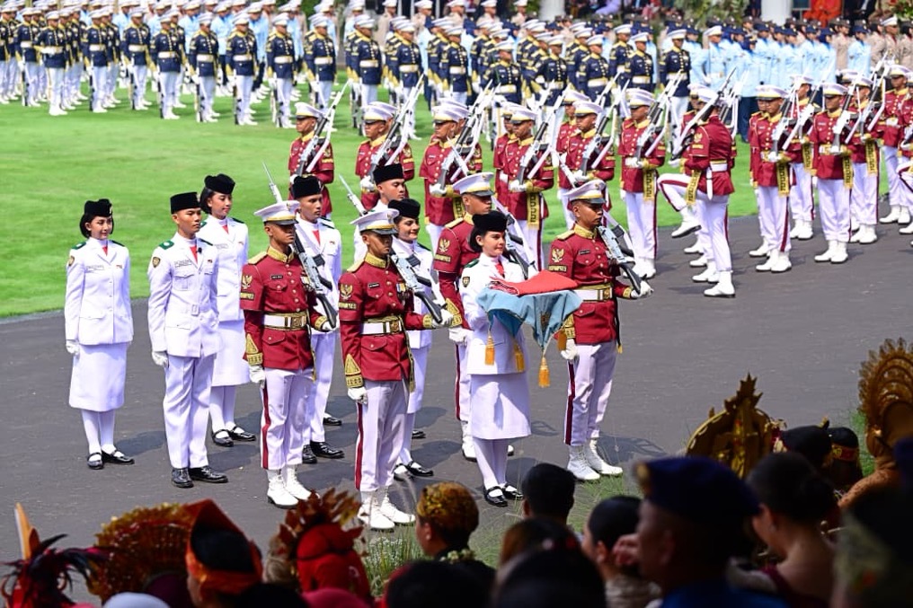 Paskibraka Penurunan Bendera HUT ke-81 RI Ditetapkan, Ini Daftar Lengkapnya