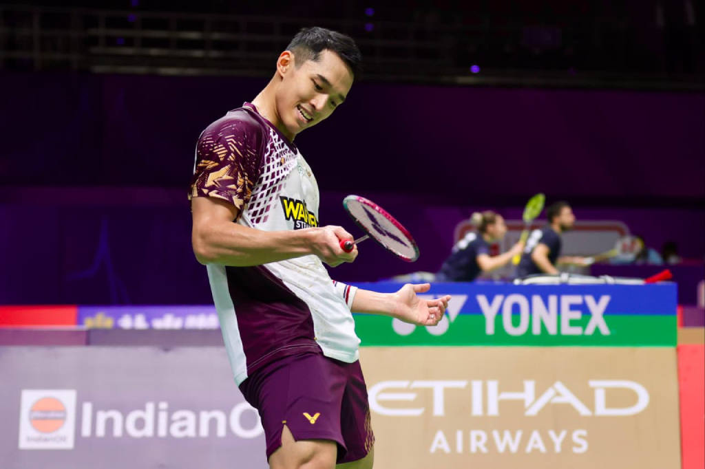 Langsung Tancap Gas, Ternyata Ini yang Diuji Jonatan Christie di Laga Pertama Kejuaraan Dunia
