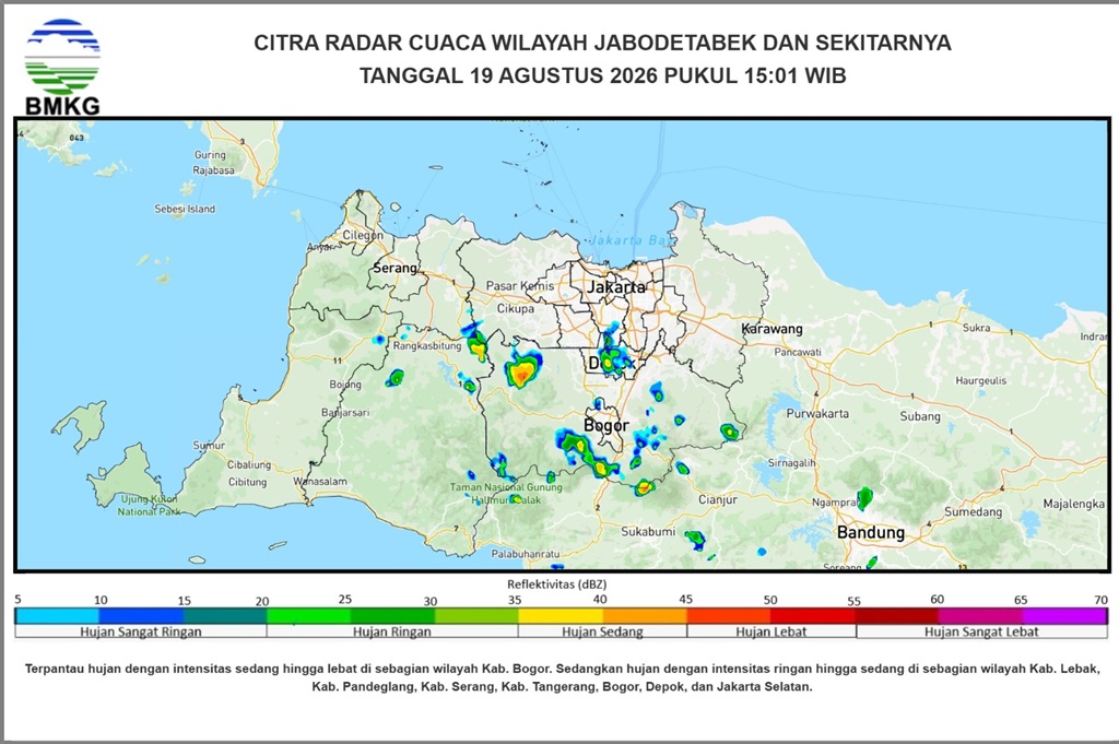 BMKG Ungkap Penyebab Jakarta Diguyur Hujan Siang Tadi, Hasil Modifikasi Cuaca?