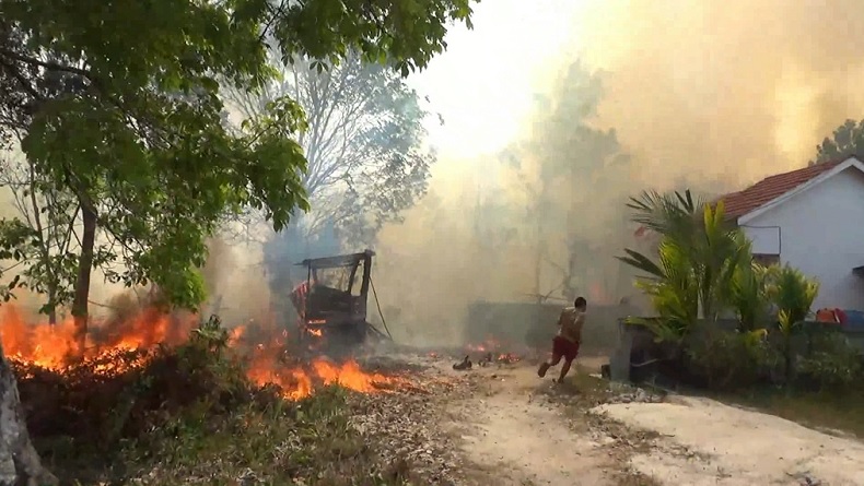 19 Titik Api Muncul dalam Sehari, Karhutla Palangka Raya Intai Permukiman Warga