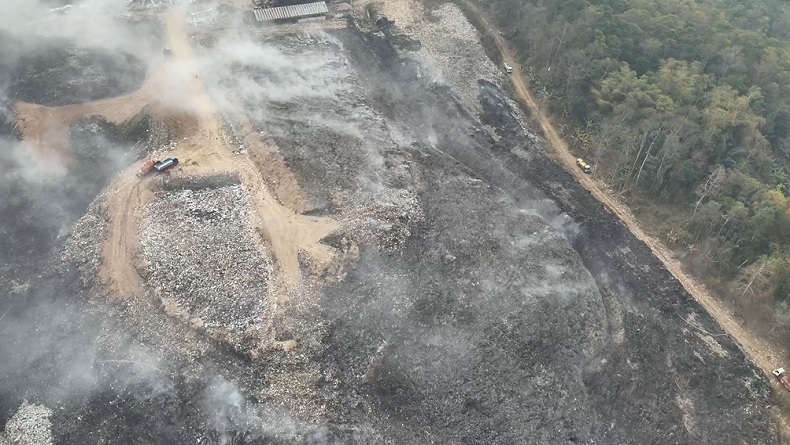 Area Kebakaran TPA Ciniru Meluas Lebih dari 90 Persen, Pemkab Minta Bantuan Pemprov