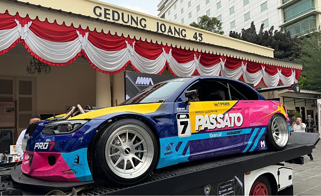 Mobil Karya Builder Indonesia BMW Passato Siap Gegerkan SEMA 2026 di Amerika Serikat