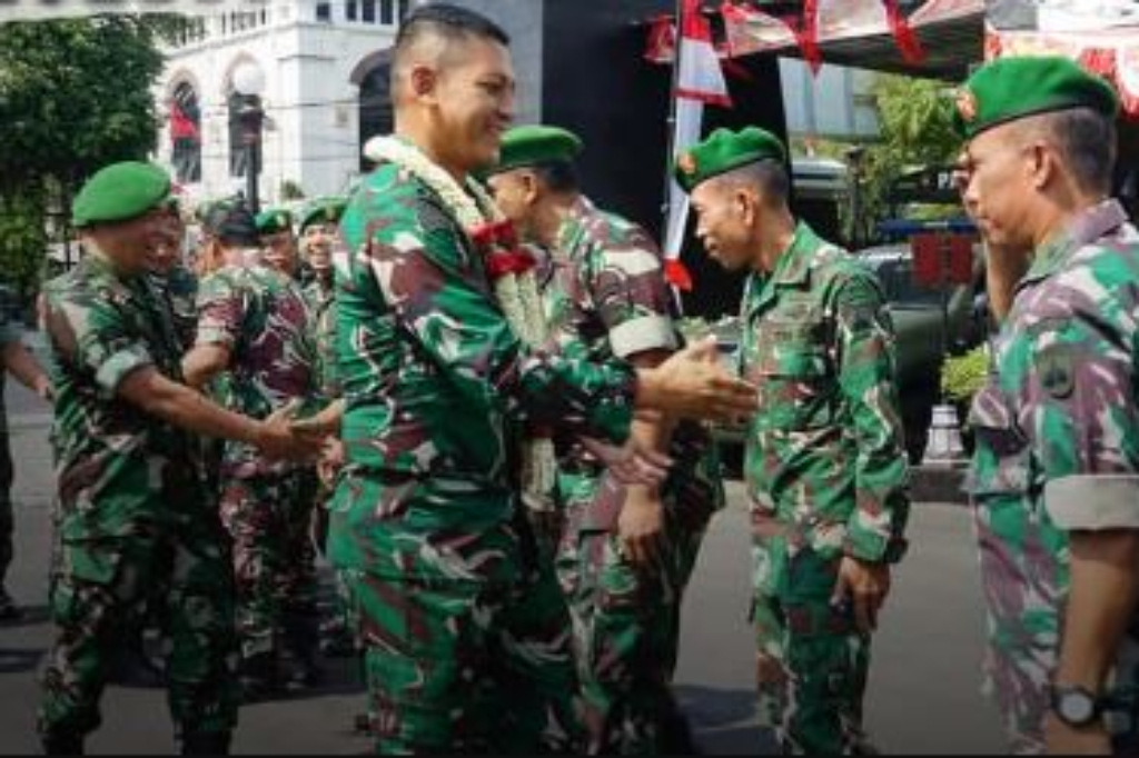 Dandim 0733 Semarang Kolonel Priyo Disambut Haru usai Jadi Komandan Upacara HUT RI di Istana