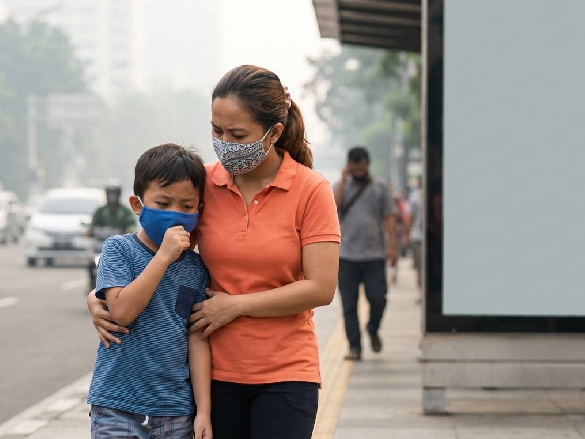 Warning! Polusi Udara Terbukti Sebabkan ISPA hingga Ganggu Paru-Paru Anak