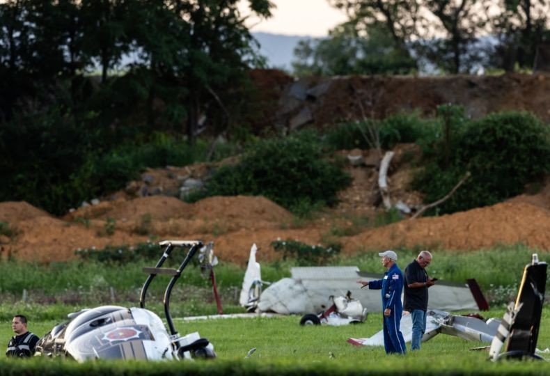  Kecelakaan Horor, Pesawat Cessna Tabrak Helikopter Polisi di Udara