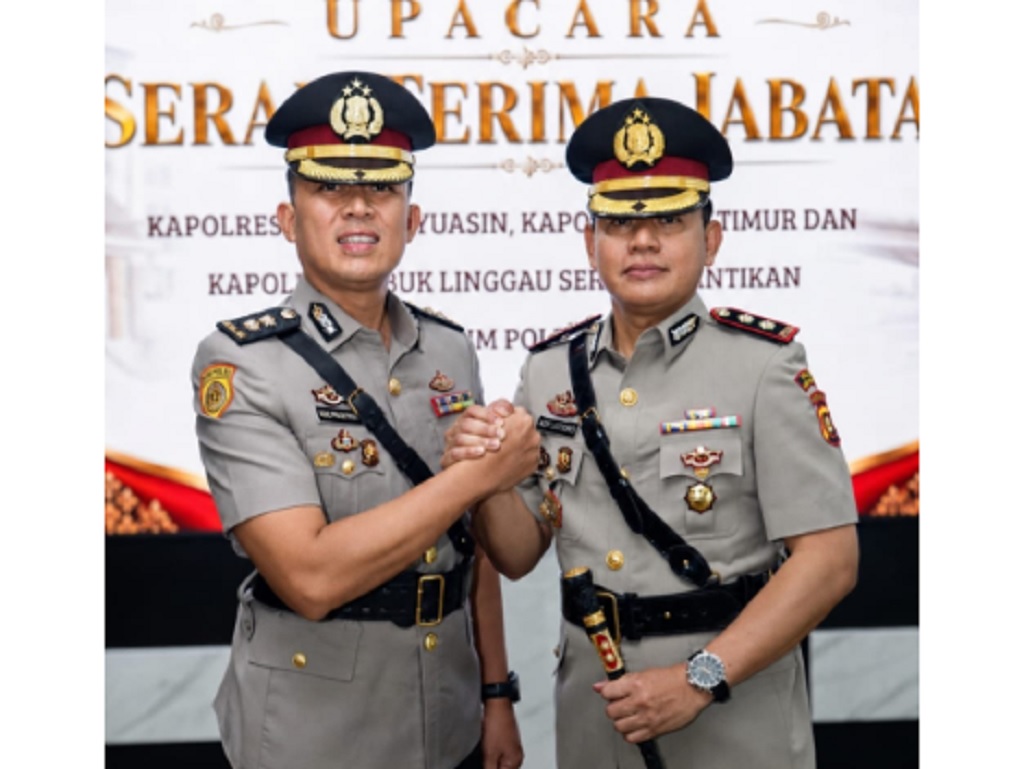 Sertijab Kapolres Muba dan OKU Timur, Ini Pesan Kapolda Sumsel ke Pejabat Baru