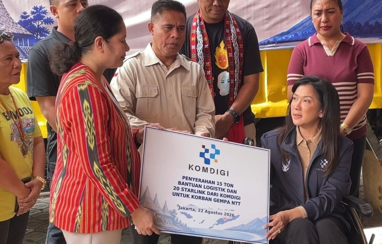 Perkuat Konektivitas Internet Pasca Gempa NTT, Komdigi Kirim 20 Perangkat Starlink 