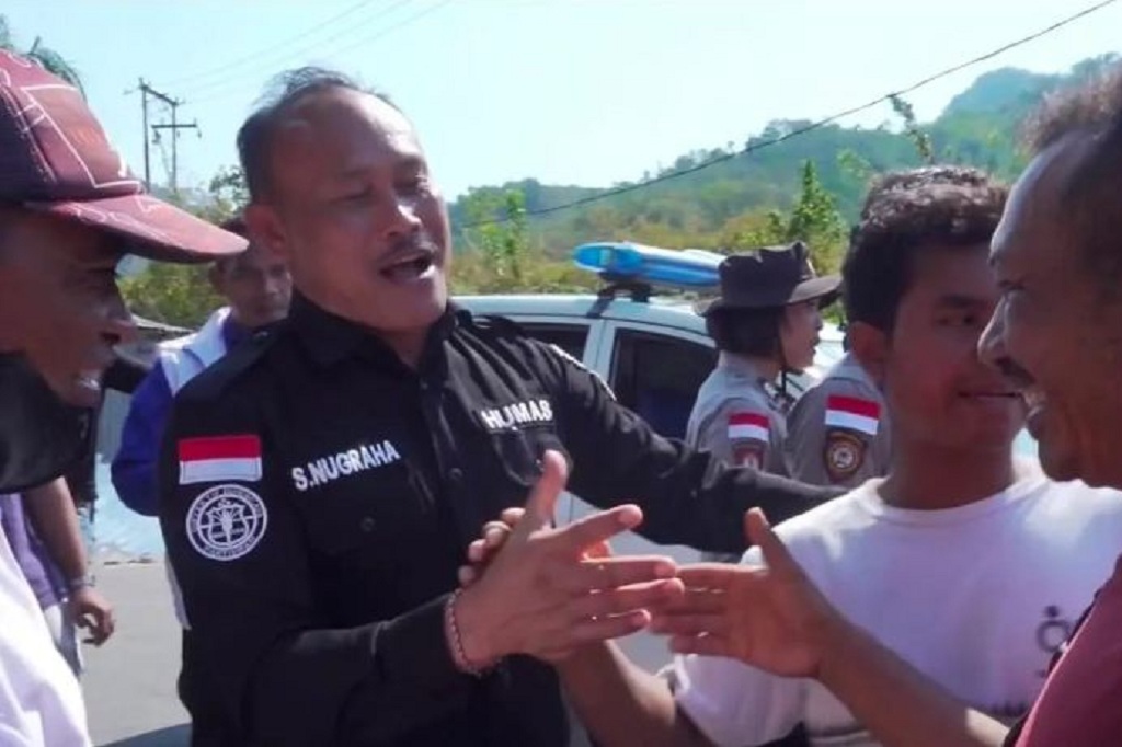 Kecewa Belum Dapat Bantuan Gempa hingga Blokade Jalan, Warga Manggarai Ditenangkan Polisi