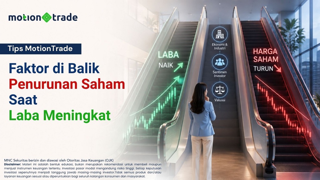 Tips MotionTrade: Kenali Faktor di Balik Penurunan Saham saat Laba Meningkat