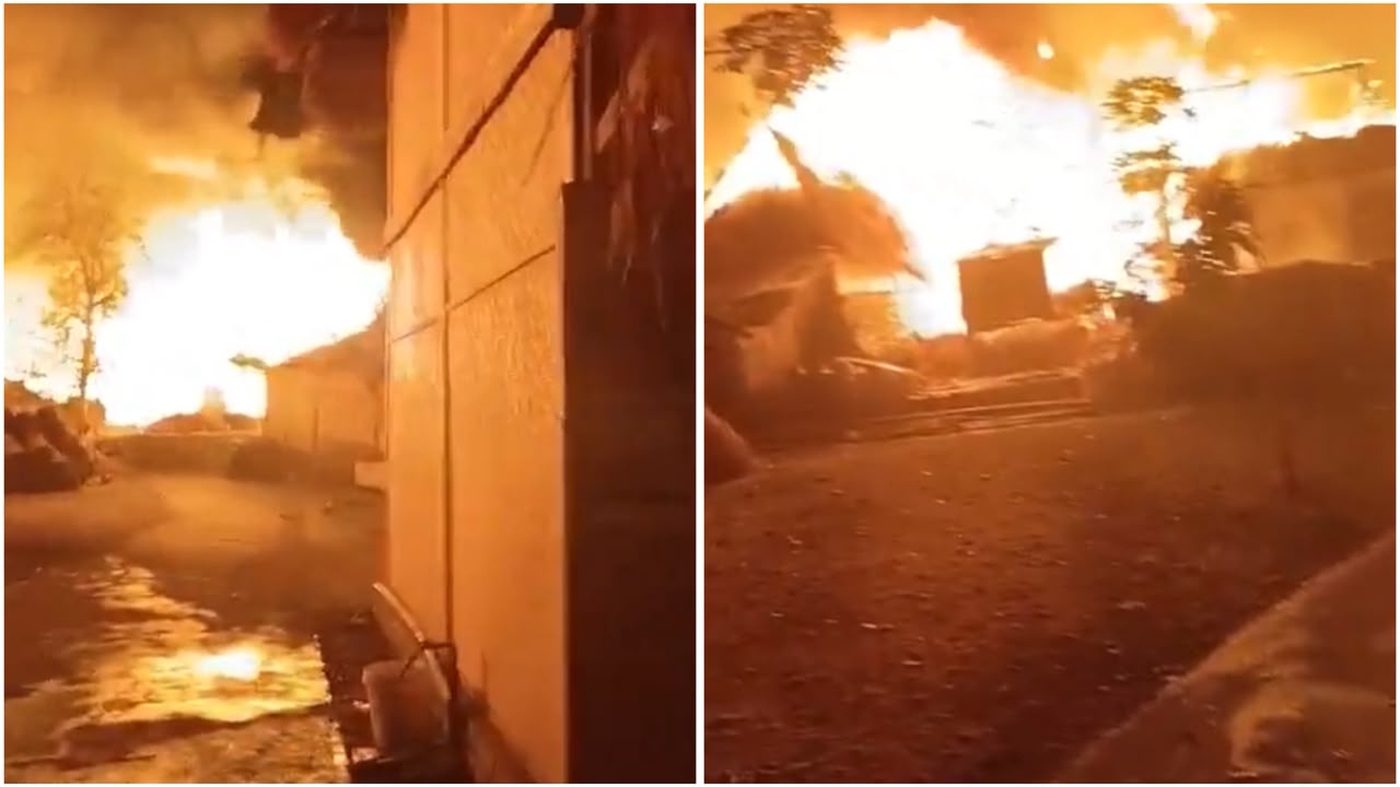 Ratusan Rumah di Desa Adat Sade Lombok Tengah Terbakar, Kerugian Miliaran Rupiah