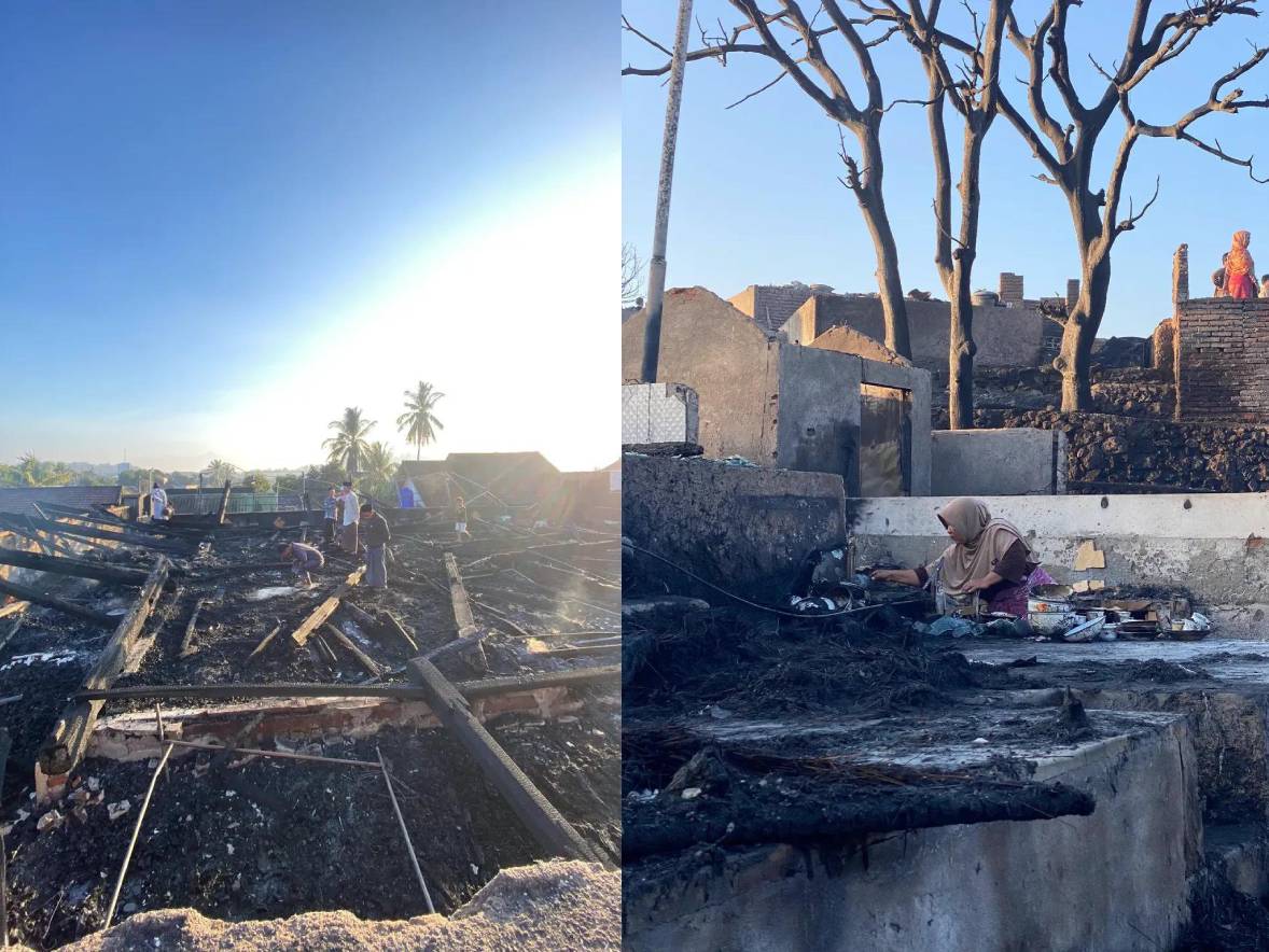 Kondisi Terkini Desa Adat Sade di Lombok usai Terbakar Hebat, Ini Fotonya!