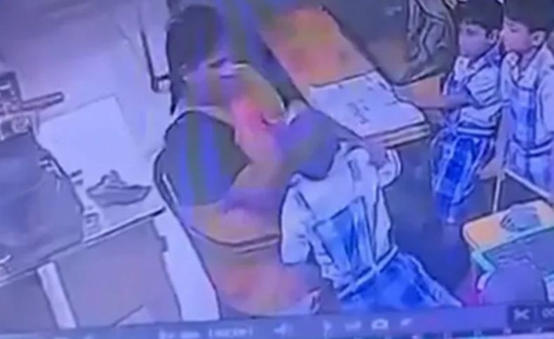 Terekam CCTV, Guru Tampar Murid SD di Kelas hingga Tewas