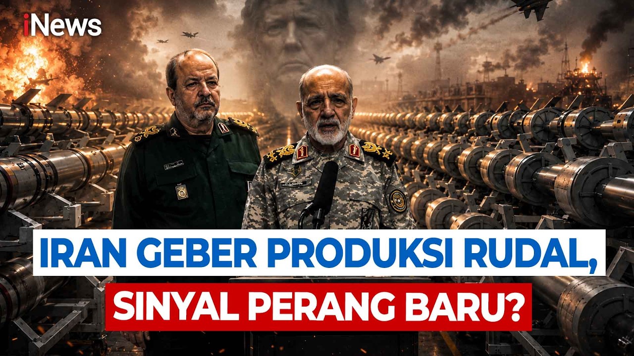 Iran Gandakan Produksi Senjata, Siapkan Rudal Lebih Canggih jika Perang dengan AS-Israel Pecah Lagi