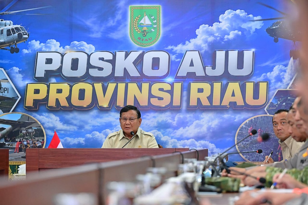 Prabowo Soroti Penerjun Freefall Ikut Padamkan Karhutla Riau: Pertama dalam Sejarah