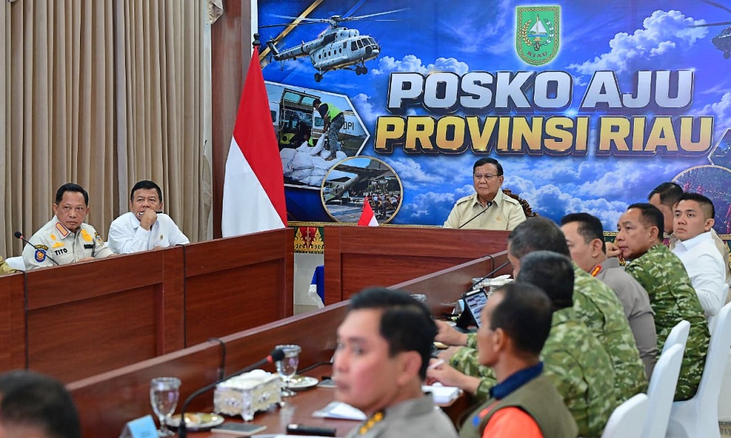 Prabowo Janji Naikkan Jabatan Kapolda-Pangdam jika Karhutla Riau Tuntas