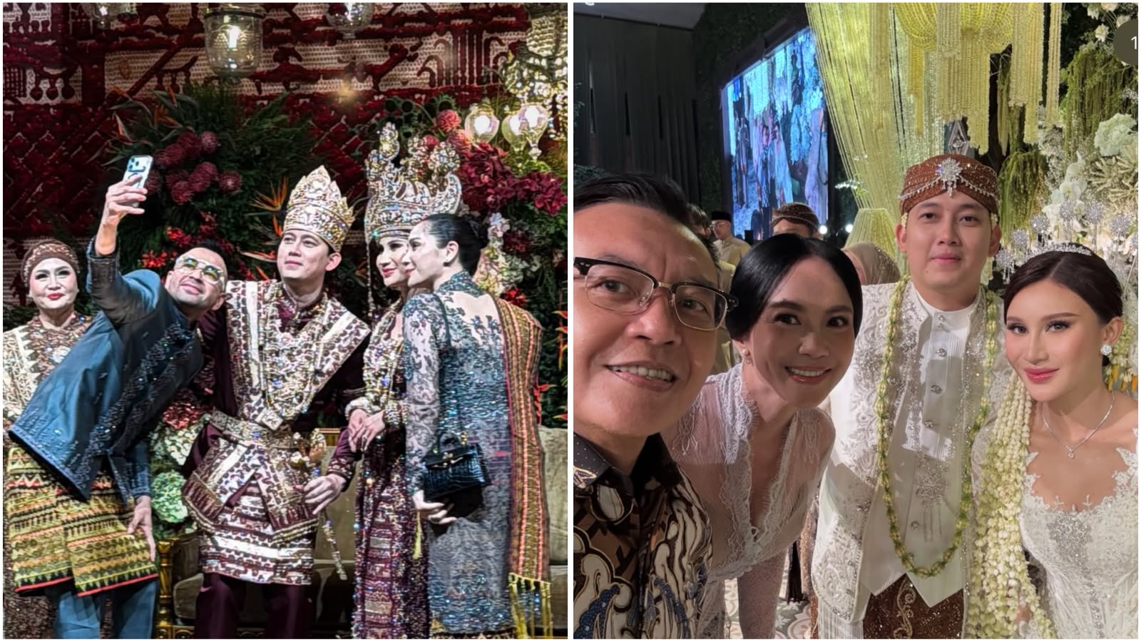 Daftar Artis Kondangan ke Rizky Irmansyah dan Chika Yenalovy, Raffi Ahmad hingga Ari Lasso!
