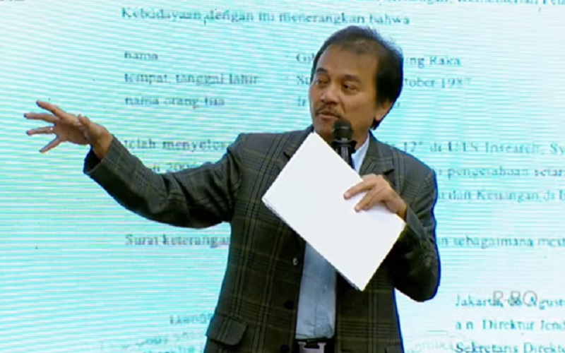 Roy Suryo Soroti Surat Keterangan Pendidikan Gibran di Australia, Ini Temuannya