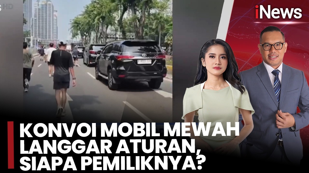 Nekad Terobos Kawasan CFD Sudirman-Thamrin, Pemprov DKI Jakarta Selidiki Konvoi Mobil Mewah Berpelat Khusus