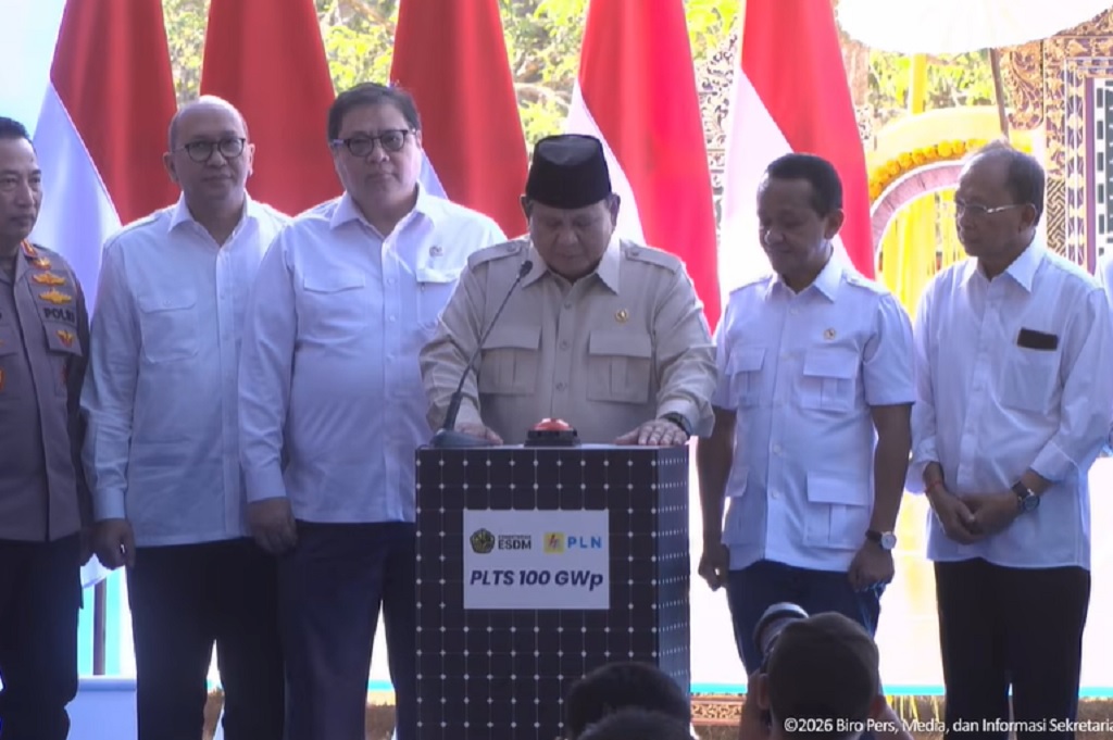 Prabowo Luncurkan Proyek PLTS 100 GWp di Bali: Kita Bangsa yang Berdiri di Atas Kaki Sendiri!