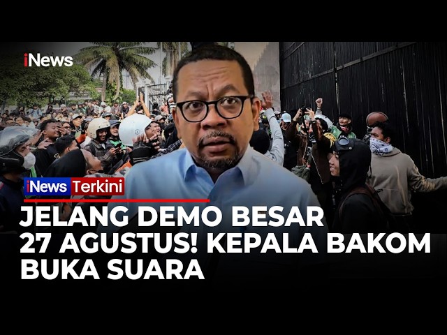 Demo Besar 27 Agustus! Kepala Bakom Angkat Bicara: Indonesia Negara Demokrasi, Tak Ada yang Spesial