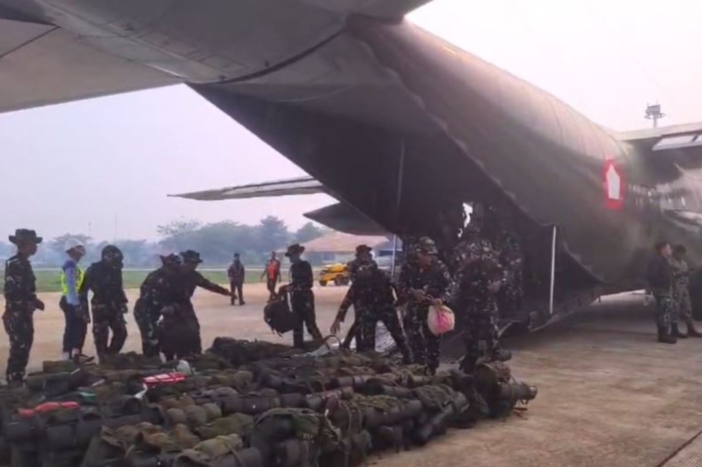 1.200 Personel TNI Dikerahkan Atasi Karhutla Kalbar, Ini Instruksi Pangdam Tanjungpura