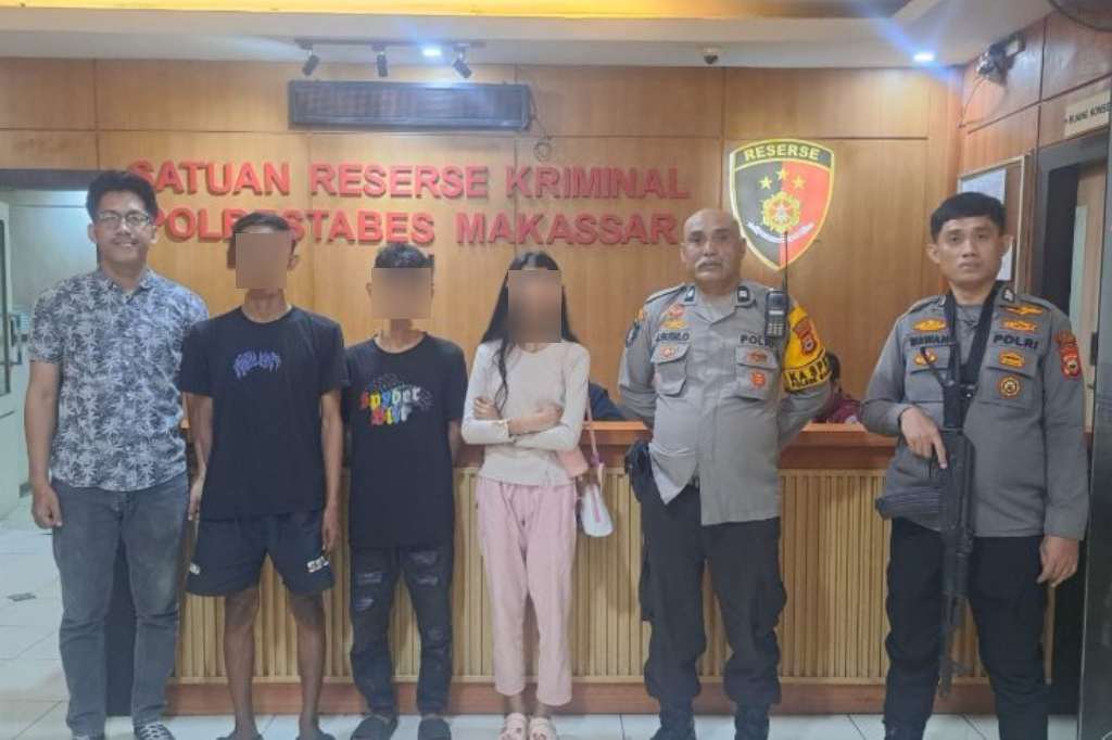 Siswi SMP di Makassar Dilaporkan Keluarga Hilang, Ditemukan Polisi di Rumah Kekasih