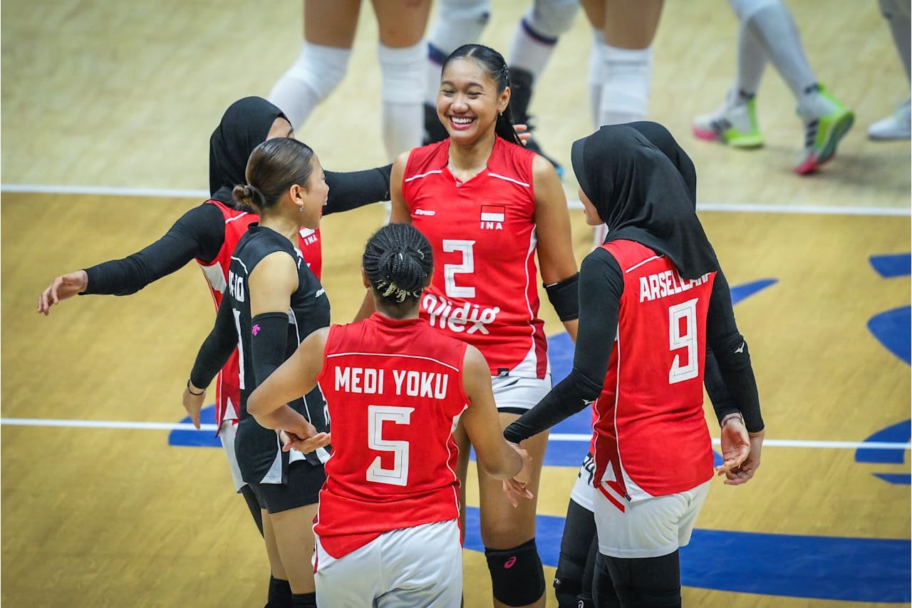 Timnas Voli Putri Indonesia Lolos 8 Besar AVC Continental 2026, Iran Jadi Ujian Berikutnya 