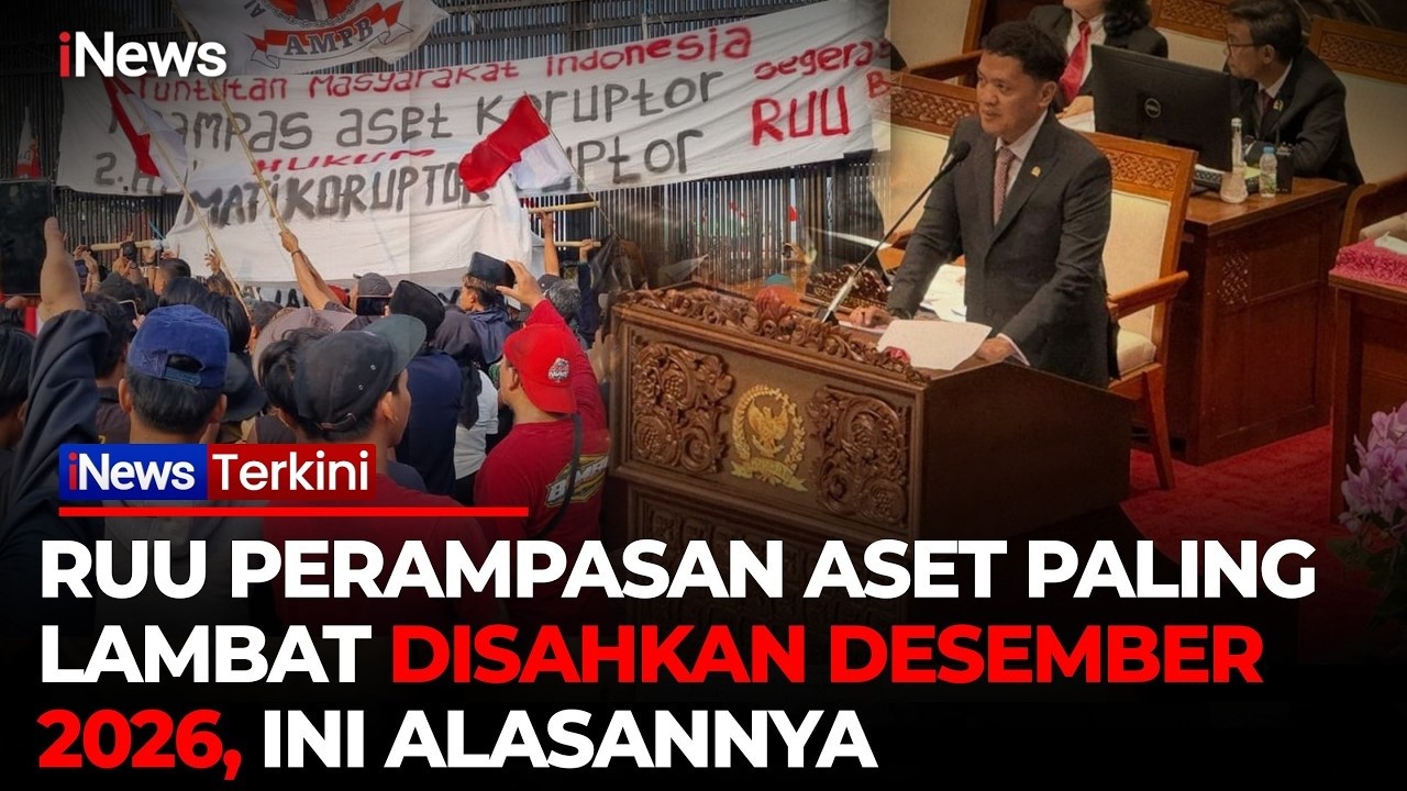 RUU Perampasan Aset Ditargetkan Selesai Desember, Ini Alasannya