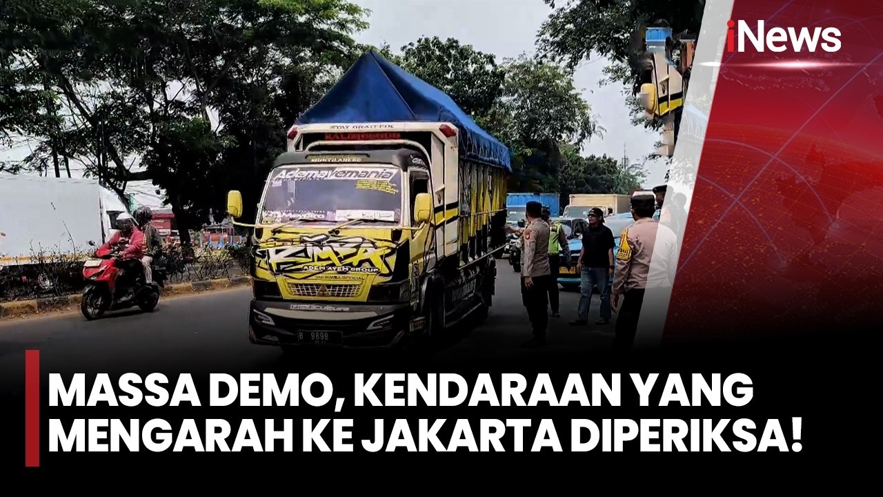Demo RUU Perampasan Aset Macetkan Kawasan Senayan, Polisi Buka Rekayasa Lalu Lintas