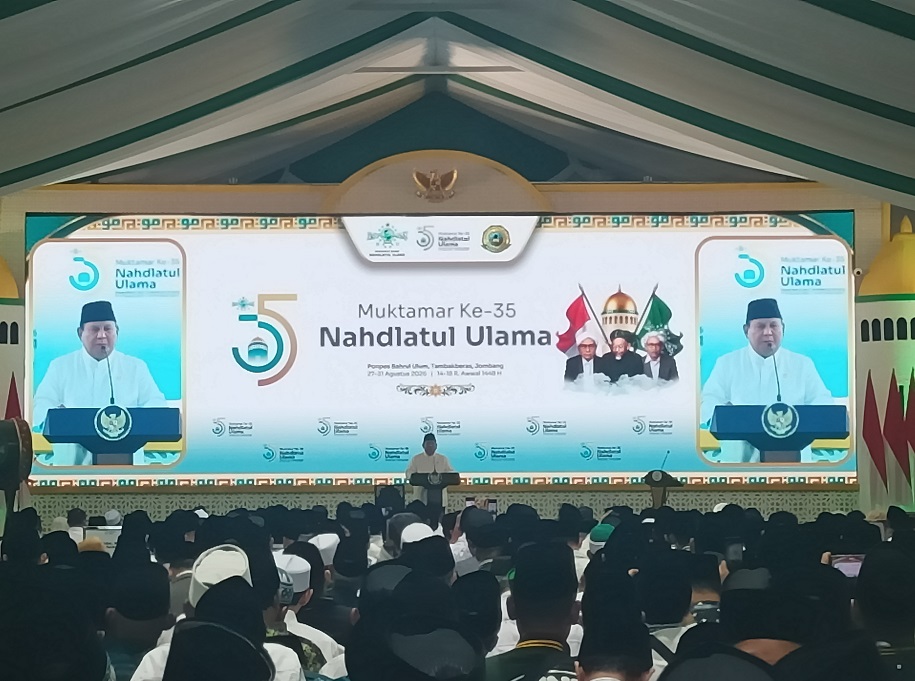 Prabowo di Muktamar ke-35 NU: Jangan Sekali-kali Melupakan Jasa Ulama