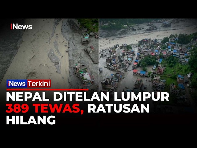Nepal Berduka, Korban Meninggal Banjir Bandang Ratusan Orang