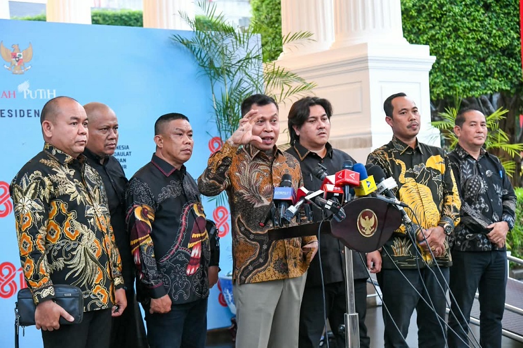 Panglima Jilah usai Bertemu Prabowo di Istana: Peladang Bukan Pemicu Karhutla!