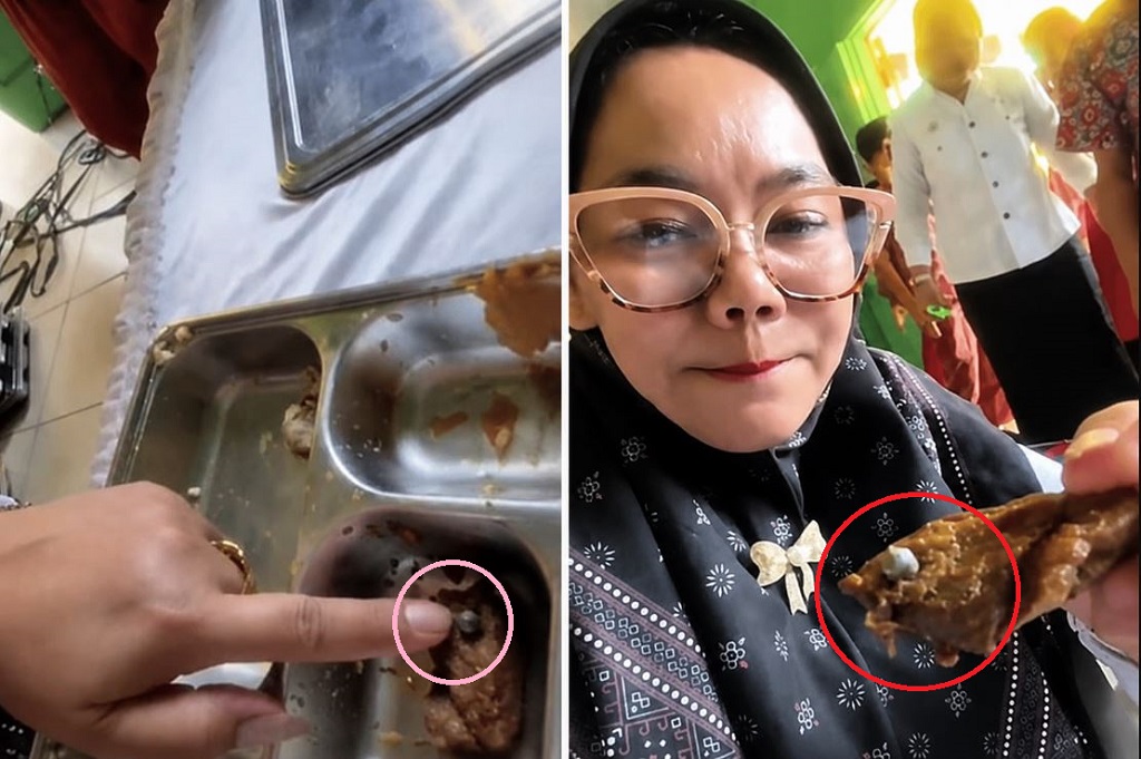 Viral! Siswa SD di Lampung Utara Temukan Benda Diduga Peluru di Daging MBG