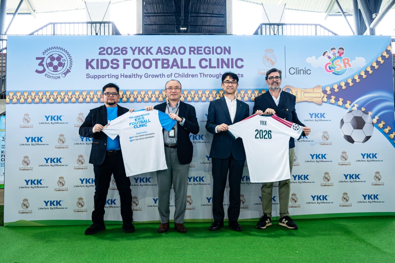 Real Madrid Hadir di Indonesia, 340 Anak dan 50 Pelatih Ikuti Pelatihan Sepak Bola