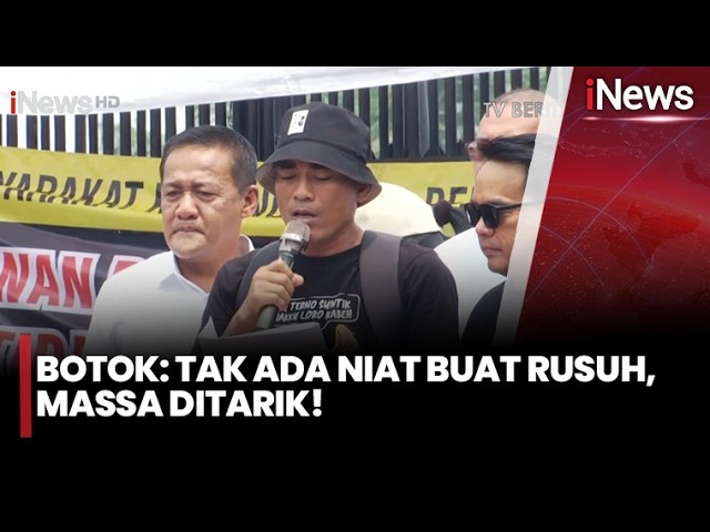 Hindari Kericuhan dan Benturan, Botok Pati Tarik Massa dari Gedung DPR 