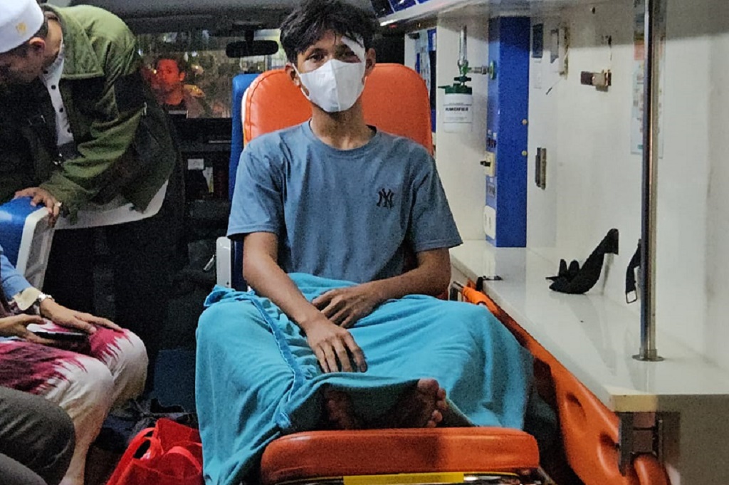 Pelajar Korban Kericuhan Pejompongan Alami 12 Jahitan, Ada Luka Diduga Bekas Sundutan Rokok