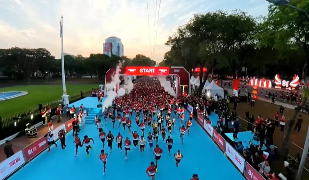 Lebih dari 10.000 Pelari Ikut Merdeka Run 2026, dari Profesional hingga Keluarga