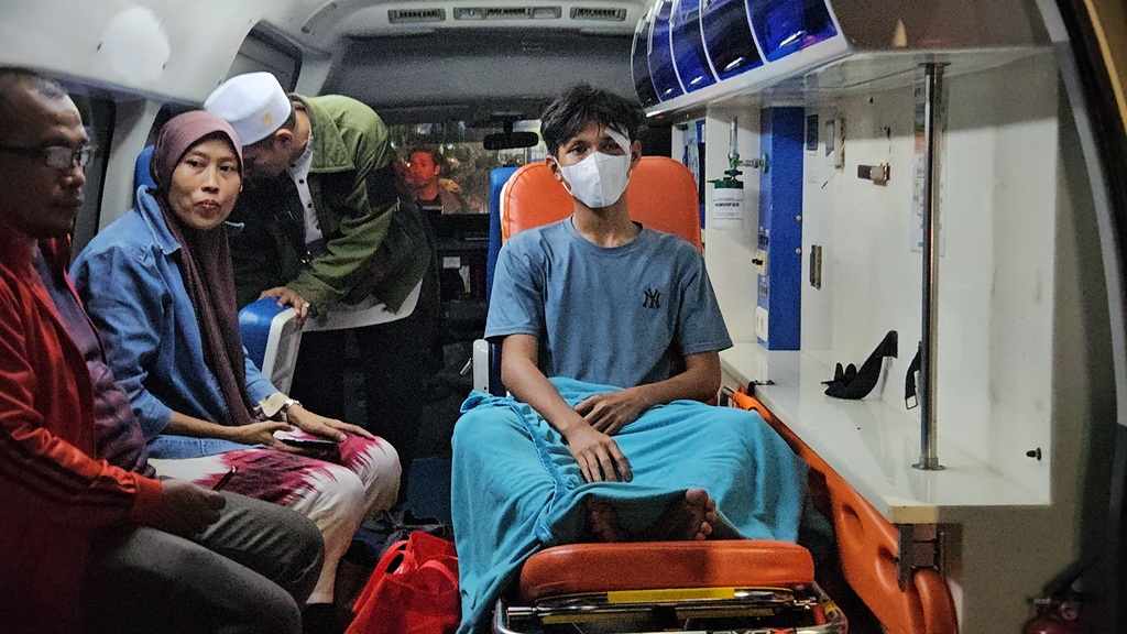 Pelajar Jadi Korban Penganiayaan Sekelompok OTK saat Bentrokan di Pejompongan 27 Agustus