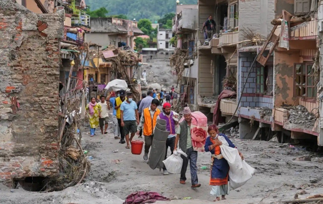 Banjir Dahsyat Tewasakan Ratusan Orang, Netizen Nepal Salahkan China