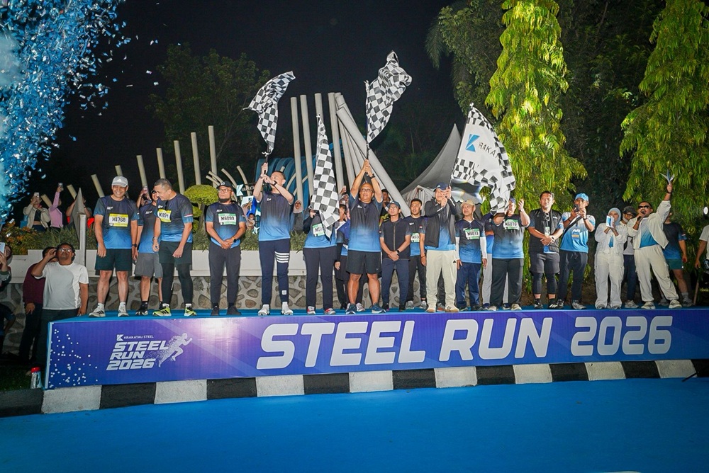 3.000 Pelari Ramaikan Steel Run 2026, Kawasan Industri Cilegon Disulap Jadi Arena Lari