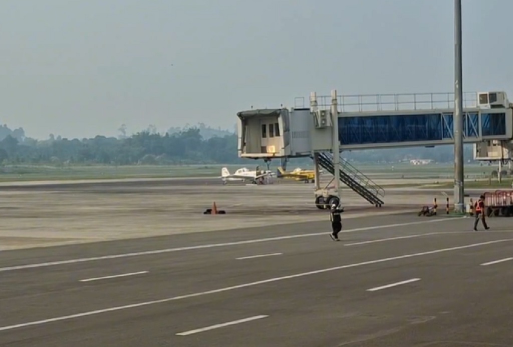 Dikepung Kabut Asap Karhutla, Penerbangan Rute Jakarta dan Balikpapan ke Tarakan Dialihkan