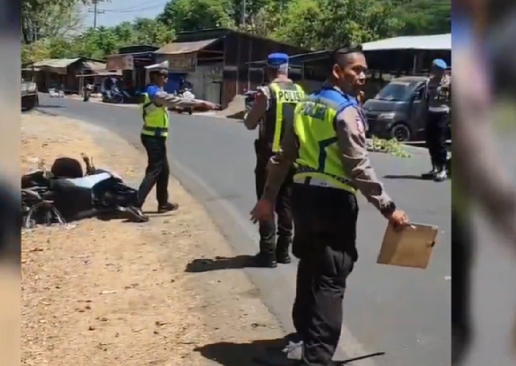 Kecelakaan Maut di Gowa, Pemotor Tewas Diserempet Mobil Boks