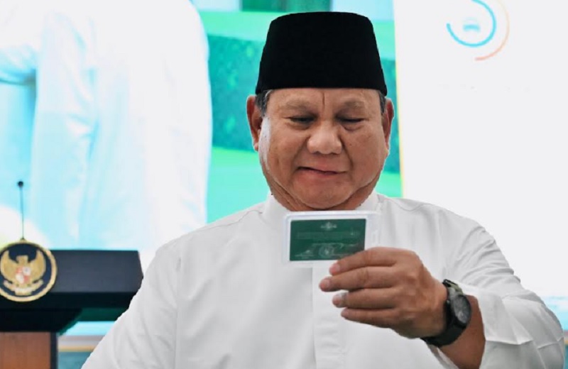 Prabowo Semringah Terima Kartu Anggota NU: Saya Diterima sebagai Anggota Nahdlatul Ulama