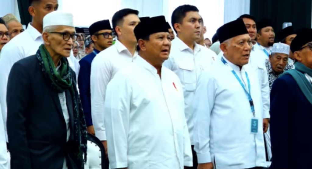 Prabowo Tiba di Penutupan Muktamar NU, Disambut Salawat Badar